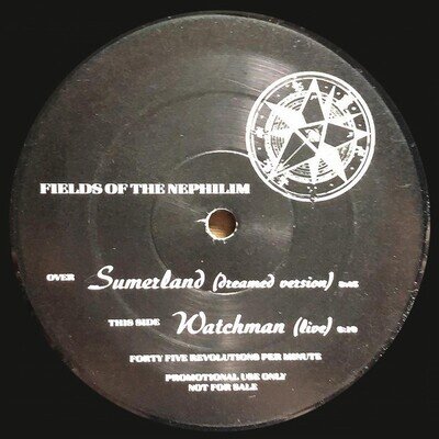 Fields Of The Nephilim - Sumerland (12", Promo)