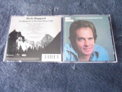 MERLE HAGGARD I'M ALWAYS ON A MOUNTAIN WHEN I FALL MCA CD