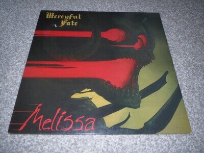 MERCYFUL FATE ~MELISSA~ RARA AWESOME FIRST PRESS LP VINYL METALLICA MFN 1983 FRA