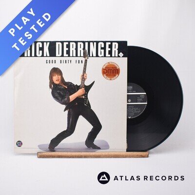 Rick Derringer Good Dirty Fun LP Album Vinyl Record 6.25475 AO - EX/NM