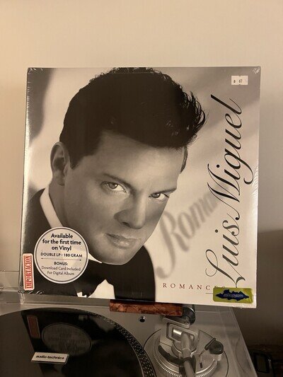 RARE LUIS MIGUEL ROMANCES VINYL LP NEW & SEALED 180 Gram 1st Edition USA
