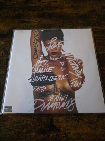 Rihanna Unapologetic 2 x LP Vinyl (2017) Near Mint Immaculate + Download Code