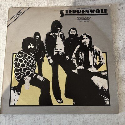 Steppenwolf Four Tracks From Steppenwolf 12" vinyl UK Abc 1977 EP in picture
