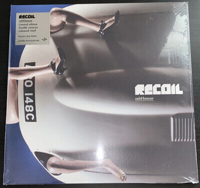 RECOIL SUBHUMAN BLUE VINYL 2LP LIMITED EDITION NEW SEALED MINT