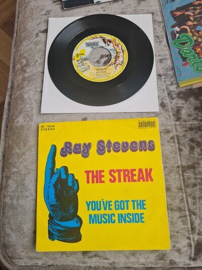 RAY STEVENS THE STREAK 1974 GERMAN 7" SINGLE