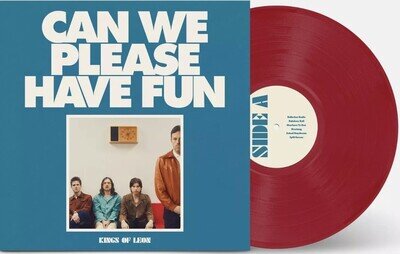 Kings of Leon Can We Please Have Fun LP Album vinyl record Limited apple red