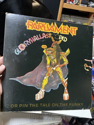 Parliament Gloryhallastoopid LP 1979 NBLP 7195 Funk Soul Gatefold Vinyl Record