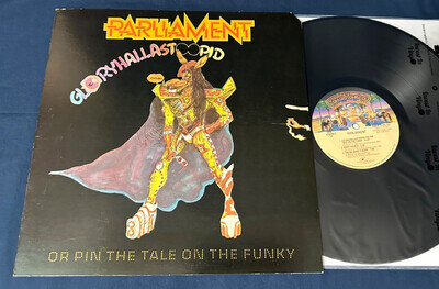 🔥rare PARLIAMENT-Funkadelic "Gloryhallastoopid" 1st US Press DJ PROMO NM