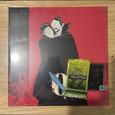 Queens of the Stone Age - Like Clockwork - w Trading Cards - Red Vinyl