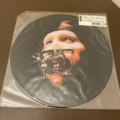 Marilyn Manson The Beautiful People 10" Picture Disc