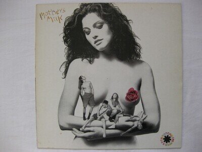 RED HOT CHILI PEPPERS - MOTHERS MILK. UK 1989 LP. RECORD LOOKS VERY GOOD PLUS.