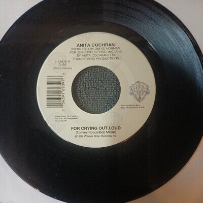 Anita Cochran - for Crying Out Loud 7" Ex USA Import