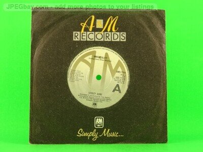 GORE,LESLEY IMMORTALITY (137) 7" A&M
