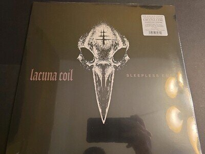 Lacuna Coil Sleepless Empire White Vinyl LP Limited Edition Gothic Metal Sealed