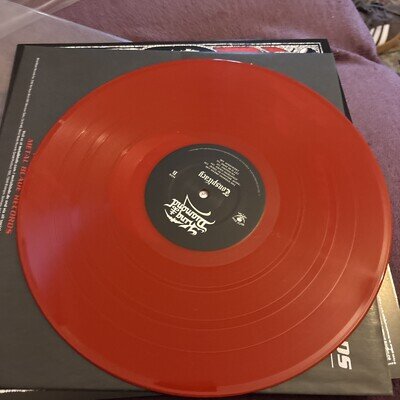 Conspiracy by King Diamond (Record, 2022) red coloured vinyl played once