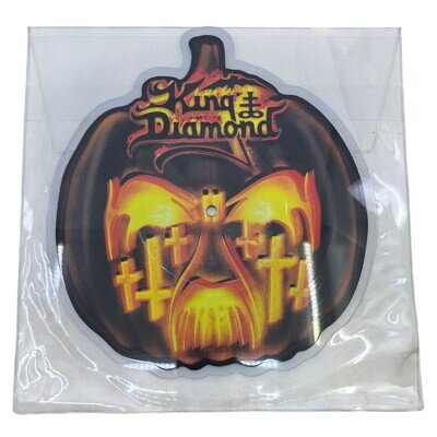 King Diamond Halloween Shaped Picture Disc Vinyl LP Rare Metal Collectible