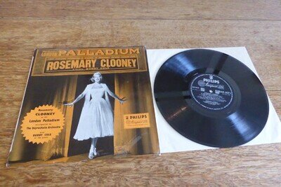 Rosemary Clooney at the London Palladium UK 55 1st Philips BBR 8073 Vocal 10" LP