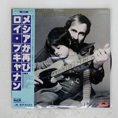 ROY BUCHANAN A STREET CALLED STRAIGHT POLYDOR MPF1006 Japan OBI VINYL LP