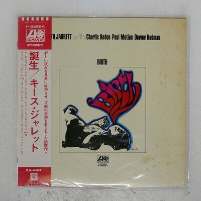KEITH JARRETT BIRTH ATLANTIC P8258A Japan OBI VINYL LP