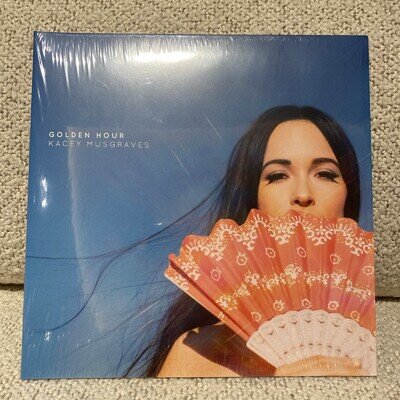 Golden Hour by Kacey Musgraves Vinyl Record, 2018 Clear Vinyl