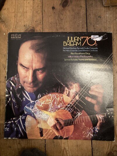 JULIAN BREAM '70s UK RCA RED SEAL VINYL LP
