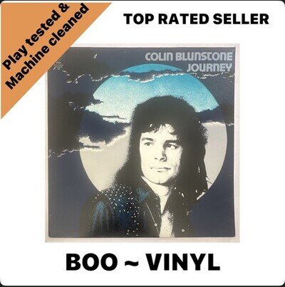COLIN BLUNSTONE Journey - Original Vinyl Album LP 1974 Epic Records EX / VG+