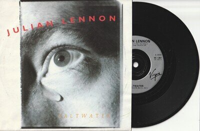 Julian Lennon - Saltwater (Virgin 1991) 7" Single