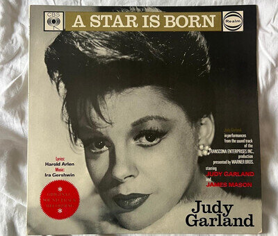 A Star Is Born by Judy Garland 12” Vinyl Record LP, 1961.