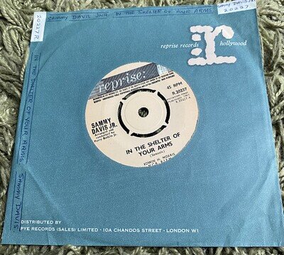 Sammy Davis Jr - In The Shelter Of Your Arms Reprise 1963 VG+