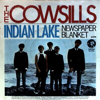 The Cowsills - Indian Lake / Newspaper Blanket 7" (VG) .*