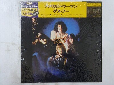 The Guess Who American Woman RCA PG-105 Japan Shrink VINYL LP OBI