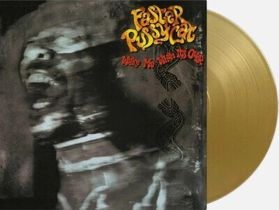 FASTER PUSSYCAT WAKE ME WHEN IT'S OVER 1LP COLOURED VINYL RECORD NUMBERED