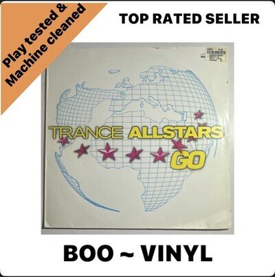 Trance Allstars – Go 12" vinyl record 2002 Trance German EX / VG