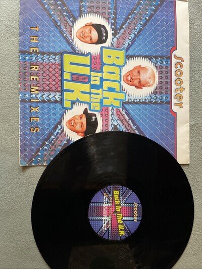 Scooter Back In The Uk The Remixes 12" Vinyl 5 Remixes