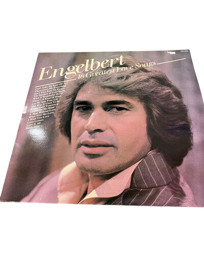 Engelbert Humperdinck 16 Greatest Love Songs Vinyl Record LP
