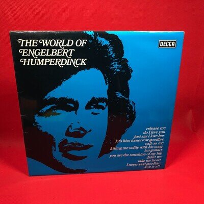The World Of Engelbert Humperdinck 1974 vinyl LP Release Me best of Ten Guitars