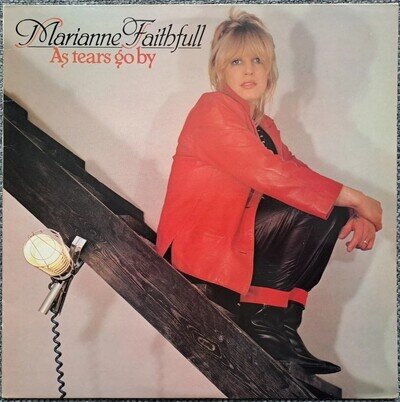 MARIANNE FAITHFULL - AS TEARS GO BY - 12" VINYL LP ALBUM RECORD TAB 13 NEAR MINT