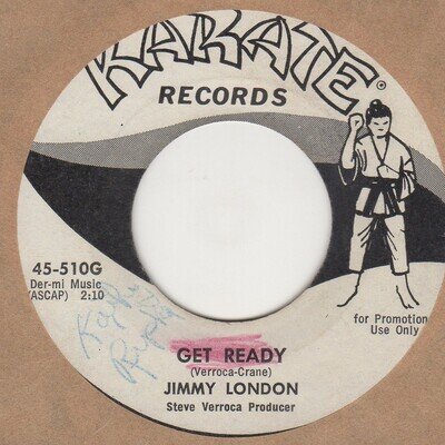 Jimmy London Get Ready Karate DEMO Soul Northern Motown