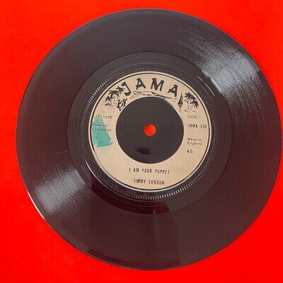 Jimmy London/Skin-Flesh & Bone - I Am Your Puppet / Up Town Skank - 7" Vinyl -VG