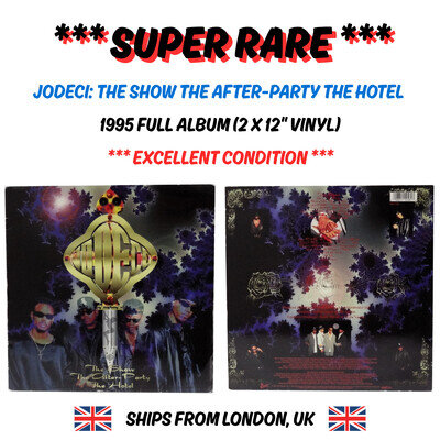 JODECI: THE SHOW THE AFTER-PARTY THE HOTEL 1995 FULL ALBUM (2 X 12" VINYL)