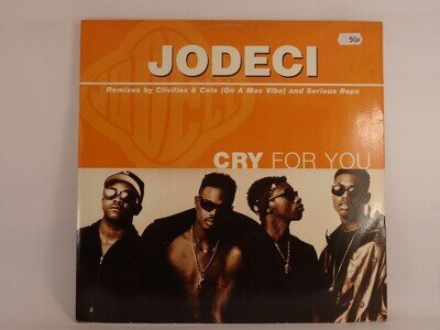 JODECI CRY FOR YOU (7) 3 Track 12" Single including Picture Sleeve MCA