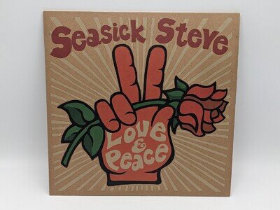 Seasick Steve Love & Peace LP vinyl record 12" album 2020