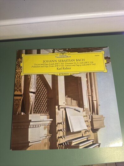 Johann Sebastian Bach DG 138907 Toccata und Fuge d-moll vinyl