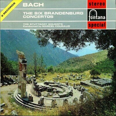 The Six Brandenburg Concertos Vinyl Records Johann Sebastian Bach