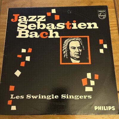 Les Swingle Singers LP Jazz Sebastian Bach BL7572 1963 Absolutely Superb EX