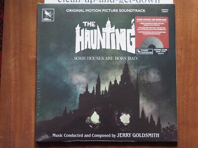 Jerry Goldsmith The Haunting Soundtrack marble vinyl 2 x LP. NEW IMPERFECT