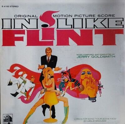 Jerry Goldsmith – In Like Flint O.S.T. UNPLAYED MINT/M-