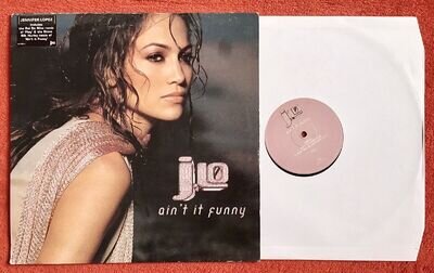 JENNIFER LOPEZ / J LO "AIN'T IT FUNNY" 12" Single x 3 Mixes RUI DA SILVA & SILK