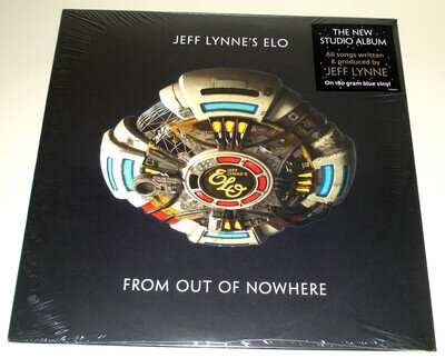 JEFF LYNNE'S ELO : FROM OUT OF NOWHERE Blue Vinyl LP Record Album Mint/Sealed