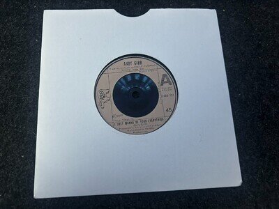 Andy Gibb I Just Wanna Be Your Everything 7" Vinyl Very Good Condition Free Post